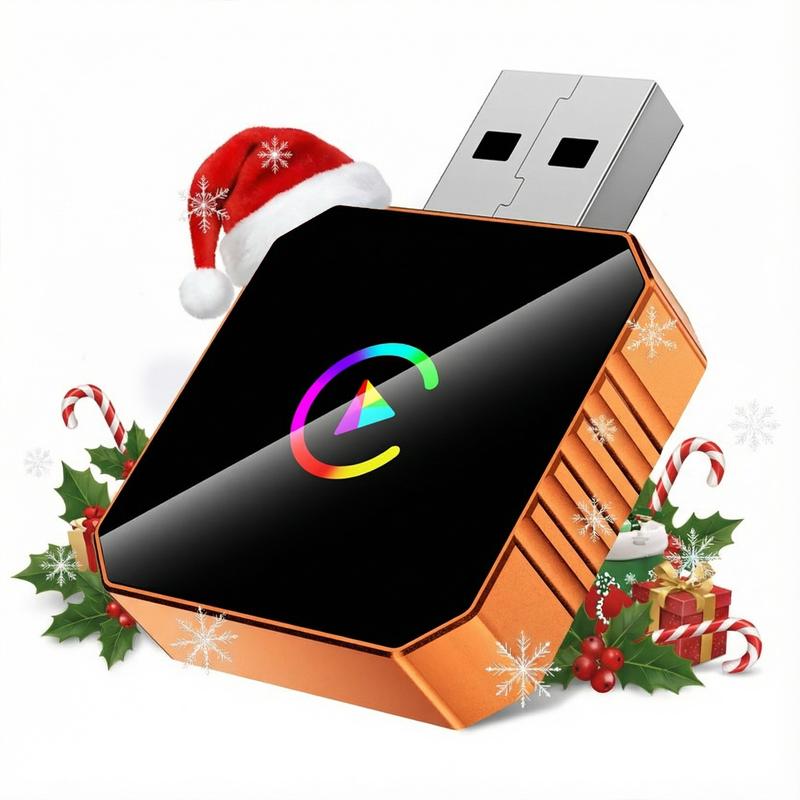 Mini Cube Pro 3.0 – Wireless CarPlay & Android Auto Adapter