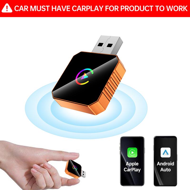 Mini Cube Pro 3.0 – Wireless CarPlay & Android Auto Adapter