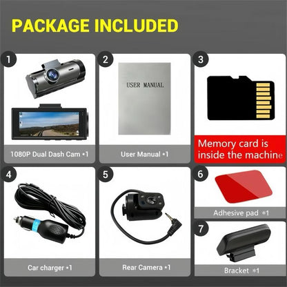 Front & Rear Dashcam