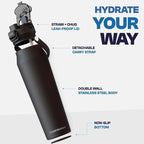 Premium Insulated Bottle – Dual-Function Lid for Everyday Use
