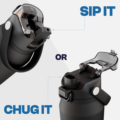 Premium Insulated Bottle – Dual-Function Lid for Everyday Use