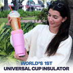 Universal Cup Insulator – Vacuum Insulated, Hot & Cold 12+ Hours