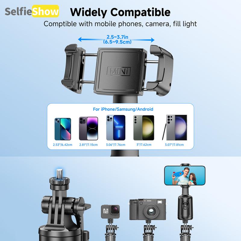 Smart AI Facial Recognition Phone Tripod