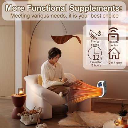 Wall Outlet Space Heater
