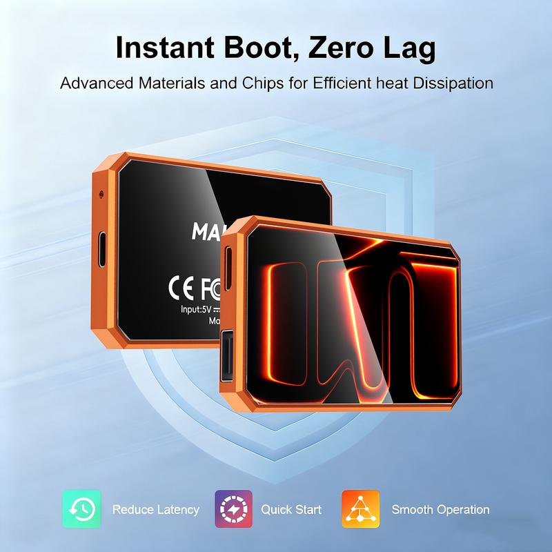 MAKASRI Wireless CarPlay & Android Auto 4-in-1 AI Box